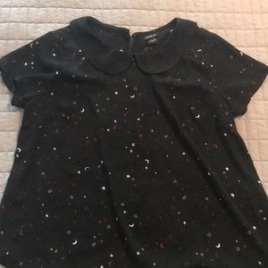 Torrid Peter Pan blouse